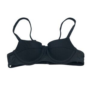 Aerie Real Good Lightly Lined Underwire Bra Black Size 32A